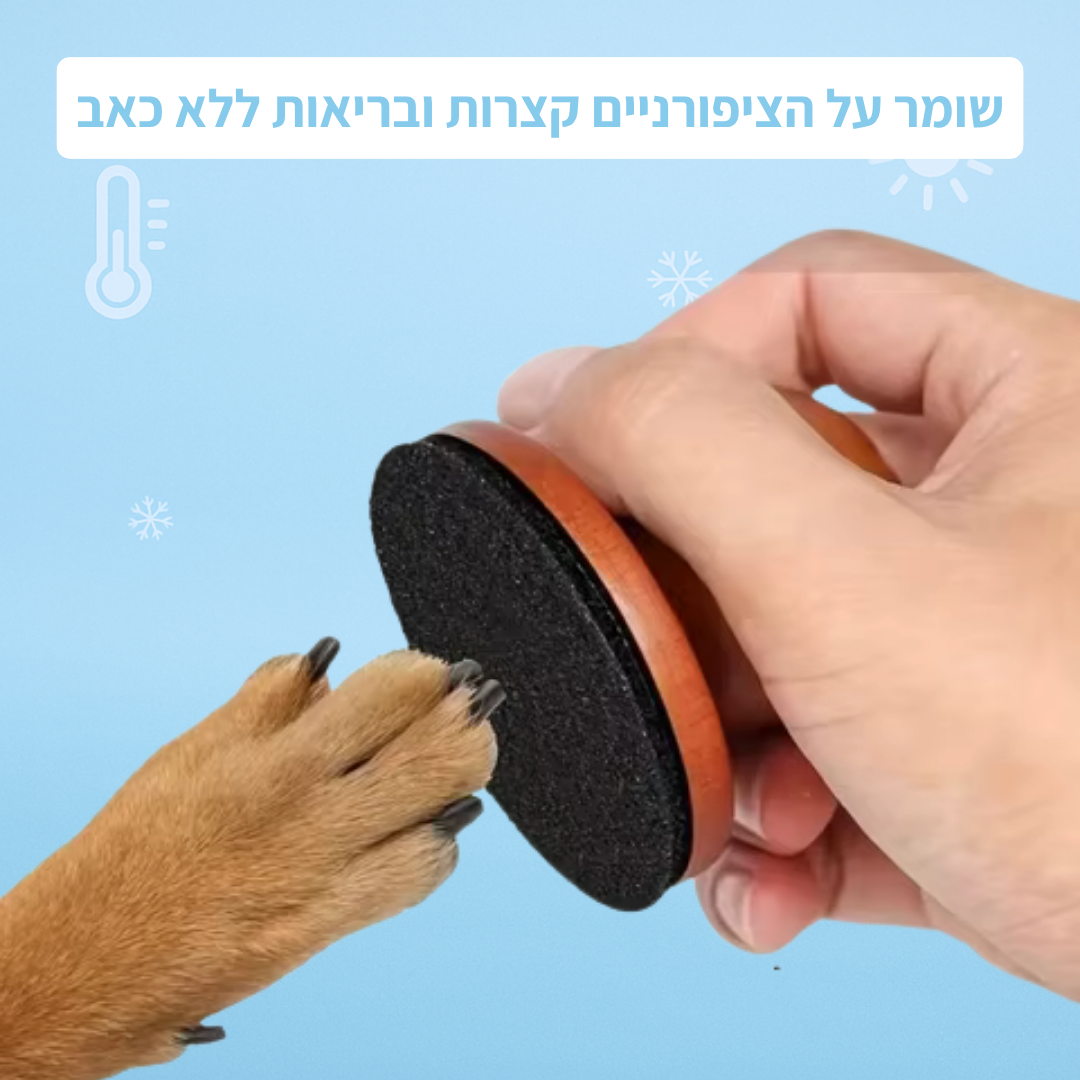 משייף ציפורניים לכלבים
