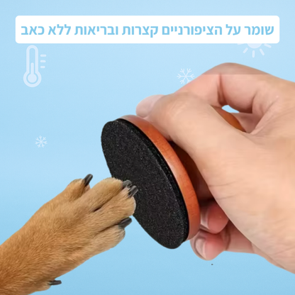 משייף ציפורניים לכלבים
